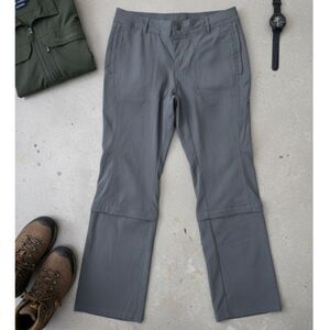REI CO-OP NORTHWAY CONVERTIBLE DWR RUGGED LIGHTWEIGHT HIKING PANTS WOMENS SZ.16P